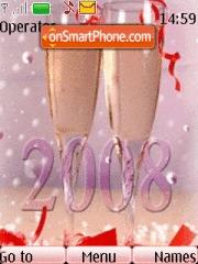 Скриншот темы New Year 2008 01