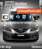 Mazda3 tema screenshot