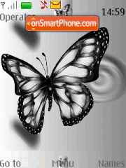 Capture d'écran Butterfly 127 thème