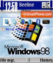 Wini98 V2 theme screenshot