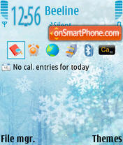 Winter v2 es el tema de pantalla