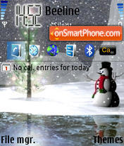 New Year tema screenshot