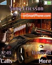 NFS Pro Street tema screenshot