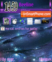 In Space tema screenshot