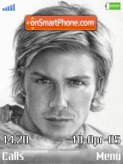 Скриншот темы David Beckham