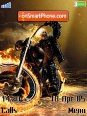 Скриншот темы Ghost Rider