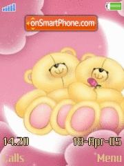 Love Teddies tema screenshot