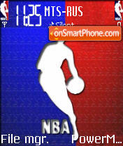 Capture d'écran NBA thème