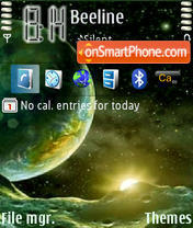 Cosmos tema screenshot