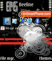 Heart tema screenshot