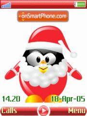 Xmas Tux tema screenshot