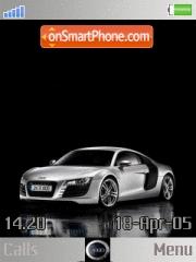 Скриншот темы Audi R8 Silver