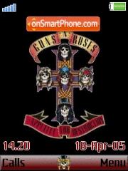 Guns N Roses 01 tema screenshot