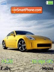 Nissan 350z 02 tema screenshot