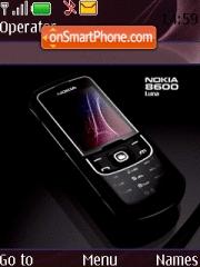 Capture d'écran Luna Nokia 8600 thème