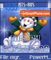 Merryxmas 01 theme screenshot