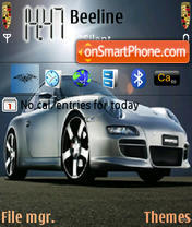 Porsche theme screenshot