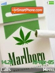 Скриншот темы Marljuana