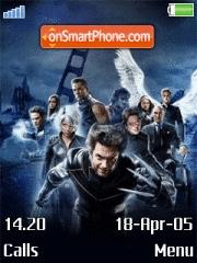 Скриншот темы X-men