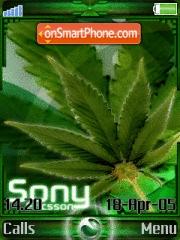 Marijuana Ericsson theme screenshot