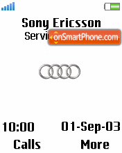 Capture d'écran Audi 10 thème