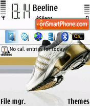 Adidas theme screenshot