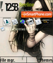 Kira S60v3 theme screenshot