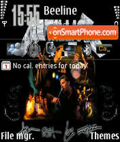 Metallica tema screenshot