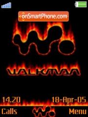 Скриншот темы WalkmanFire