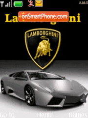 Скриншот темы Animated Lamborghini