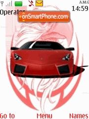 A.M.G Tuning Lamborghini theme screenshot