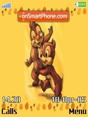 Chip N Dale and Nuts es el tema de pantalla