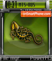 Скриншот темы Salamander