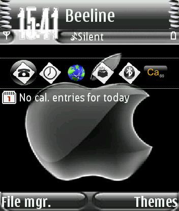 Apple Ver2s60v3 tema screenshot