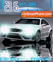 Animated AMG Mercedes tema screenshot