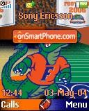 Florida Gators tema screenshot