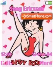 Betty Boop 02 theme screenshot