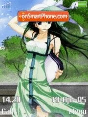 Anime Girl 04 tema screenshot