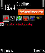 Total Black3 tema screenshot