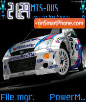 Focus Rally es el tema de pantalla