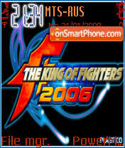 The King of Fight es el tema de pantalla