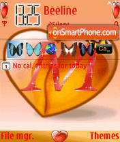 M Love theme screenshot