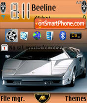 Lamborghini Theme tema screenshot
