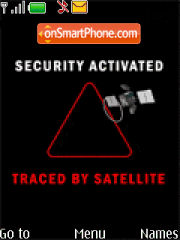 Animated Security tema screenshot