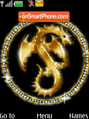 Animated Dragon theme screenshot