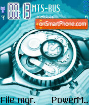 Animated Watch tema screenshot