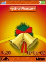 Christmas Bell tema screenshot