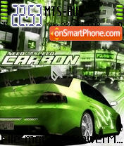 Скриншот темы Nfs Carbon