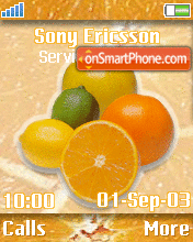 Oranges theme screenshot