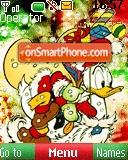 Donald Xmas tema screenshot